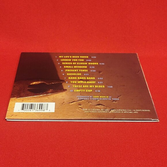 Gurf Morlix Finds The Present Tense 2013 CD Signed - Picture 4 of 8